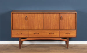 Retro Teak 1960s Long G Plan Scandi Mid Century Sideboard