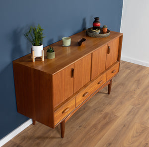 Retro Teak 1960s Long G Plan Scandi Mid Century Sideboard