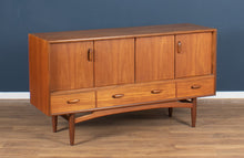 Load image into Gallery viewer, Retro Teak 1960s Long G Plan Scandi Mid Century Sideboard