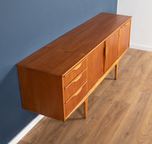 Load image into Gallery viewer, Retro 1960s Teak Jentique Mid Century Sideboard With Folded Handles