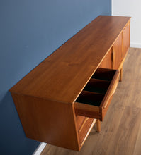 Load image into Gallery viewer, Retro 1960s Teak Jentique Mid Century Sideboard With Folded Handles