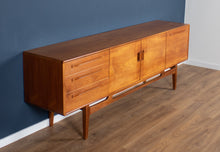 Load image into Gallery viewer, Long Retro Teak 1960s Sideboard By Beithcraft