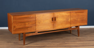 Long Retro Teak 1960s Sideboard By Beithcraft