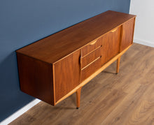 Load image into Gallery viewer, Retro Teak 1960s Jentique Mid Century Sideboard With Folded Handles