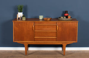 Retro Teak 1960s Short Jentique Rare Mid Century Sideboard