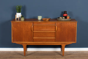 Retro Teak 1960s Short Jentique Rare Mid Century Sideboard