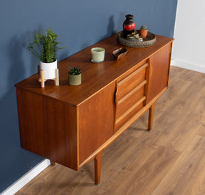 Retro Teak 1960s Short Jentique Rare Mid Century Sideboard