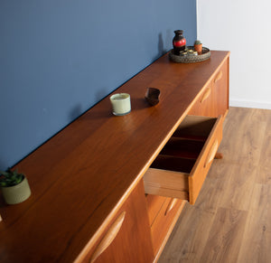 Retro Teak 1960s Long Ausinsuite Mid Century Sideboard