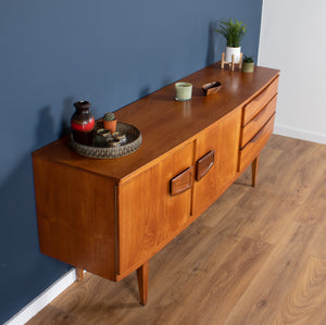 Retro Teak 1960s Beutility Mid Century Sideboard