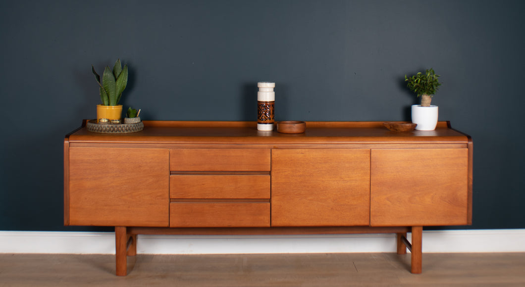 Restored Teak Retro 1960s White & Newton Petersfield Mid Century Sideboard