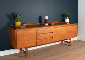 Restored Teak Retro 1960s White & Newton Petersfield Mid Century Sideboard