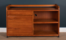 Load image into Gallery viewer, Retro Teak Danish 1960s Record Cabinet , Media Cabinet