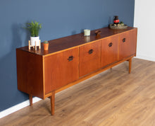 Load image into Gallery viewer, Retro Teak 1960s Nathan Corinthian Mid Century Sideboard