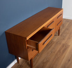 Retro Teak 1960s William & Lawrence 6 Drawer Chest Sideboard