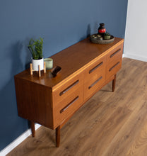 Load image into Gallery viewer, Retro Teak 1960s William &amp; Lawrence 6 Drawer Chest Sideboard