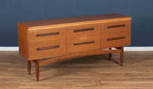 Load image into Gallery viewer, Retro Teak 1960s William &amp; Lawrence 6 Drawer Chest Sideboard