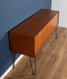 Retro Teak 1960s G Plan Form Five Sideboard On Hairpin Legs