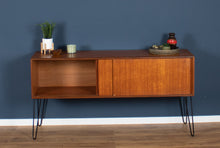 Load image into Gallery viewer, Retro Teak 1960s G Plan Form Five Sideboard On Hairpin Legs