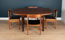 Load image into Gallery viewer, Retro Teak 1960s Danish Style Dining Table &amp; Four Chairs