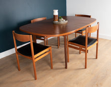 Load image into Gallery viewer, Retro Teak 1960s Danish Style Dining Table &amp; Four Chairs