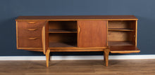 Load image into Gallery viewer, Retro 1960s Teak Jentique Mid Century Sideboard With Folded Handles