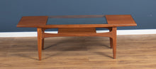 Load image into Gallery viewer, Retro Teak 1960s G Plan Fresco Teak &amp; Glass Coffee Table