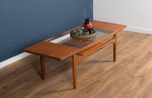 Load image into Gallery viewer, Retro Teak 1960s G Plan Fresco Teak &amp; Glass Coffee Table