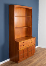 Load image into Gallery viewer, Retro Teak 1960s Nathan Squares Tool Bookcase Dresser