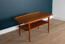 Load image into Gallery viewer, Retro 60s Teak 1960s Mid Century Coffee Table