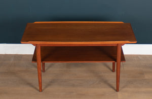 Retro 60s Teak 1960s Mid Century Coffee Table