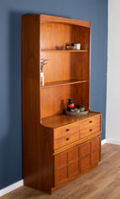 Load image into Gallery viewer, Retro Teak 1960s Nathan Squares Tool Bookcase Dresser