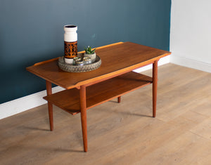 Retro 60s Teak 1960s Mid Century Coffee Table