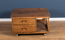 Load image into Gallery viewer, Vintage Retro Ercol Elm Windsor &#39;Pandora Box&#39; Coffee Table Model 735