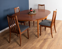 Load image into Gallery viewer, Retro Teak GPlan 1960s Fresco Dining Table &amp; 4 Four Chairs By Victor Wilkins