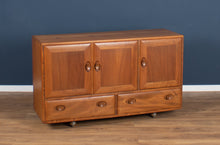 Load image into Gallery viewer, Vintage Retro Ercol Windsor Blonde Elm Sideboard Model 468