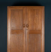 Load image into Gallery viewer, Retro 1960s Ercol Blonde Elm Windsor Wardrobe