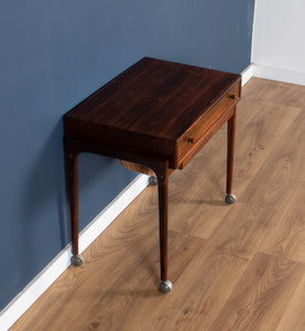 Danish Rosewood Sewing Table By Severin Hansen For Haslev Moelsnedkeri