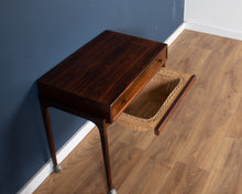 Load image into Gallery viewer, Danish Rosewood Sewing Table By Severin Hansen For Haslev Moelsnedkeri