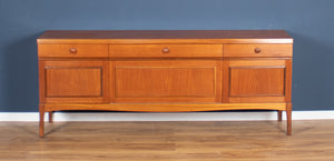 Retro Teak 1960s Short Mid Century Sideboard