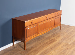 Retro Teak 1960s Short Mid Century Sideboard