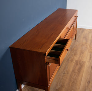 Retro Teak 1960s Short Mid Century Sideboard