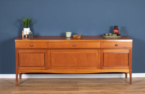 Retro Teak 1960s Short Mid Century Sideboard