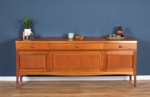 Retro Teak 1960s Short Mid Century Sideboard