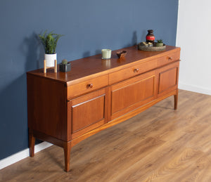 Retro Teak 1960s Short Mid Century Sideboard