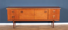 Load image into Gallery viewer, Retro Teak 1960s Long Bath Cabinet Makers Sideboard BCM