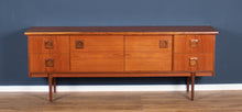 Load image into Gallery viewer, Retro Teak 1960s Long Bath Cabinet Makers Sideboard BCM