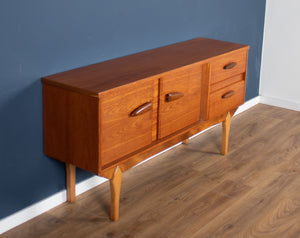 Retro Teak 1960s Short Jentique Rare Mid Century Sideboard