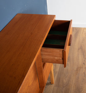 Retro Teak 1960s Short Jentique Rare Mid Century Sideboard