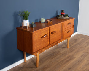 Retro Teak 1960s Short Jentique Rare Mid Century Sideboard