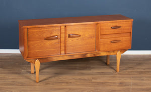 Retro Teak 1960s Short Jentique Rare Mid Century Sideboard